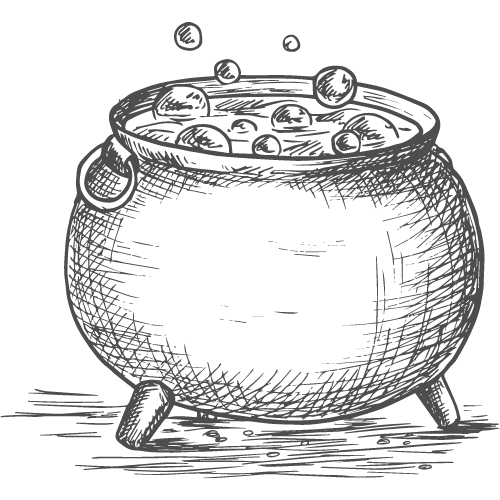 witches cauldron