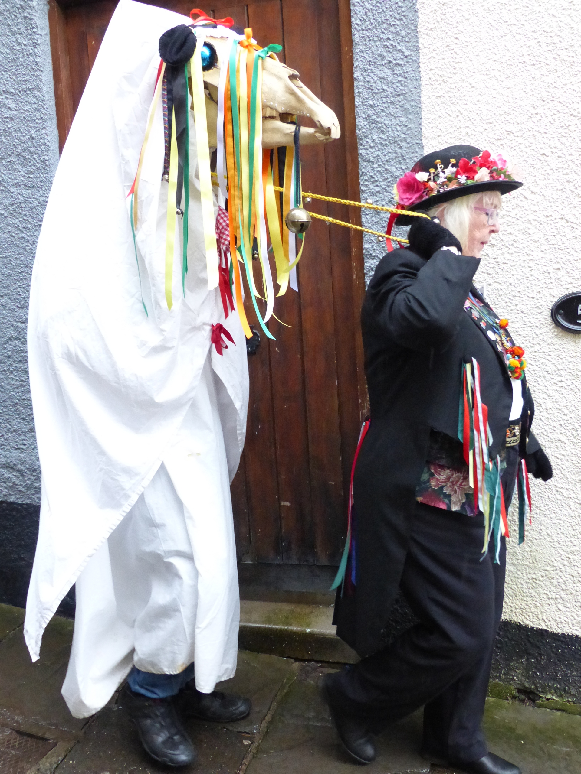 A Mari Lwyd in Wales