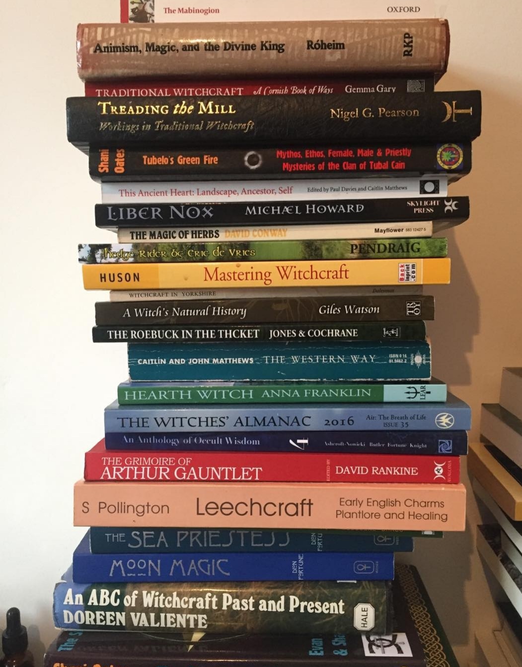 Books on beginning Witchcraft and paganism