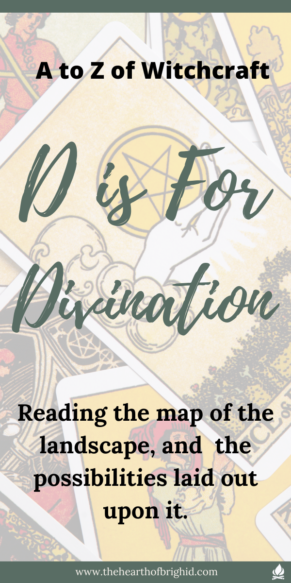 Learn Tarot Cards D is for Divination