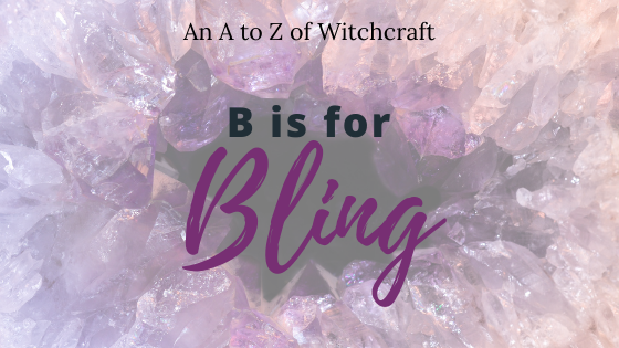 crystals and pagan bling